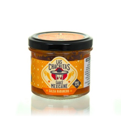 Las Chachitas Sauce Mexicaine Salsa Habanero Chili Sauce 100g