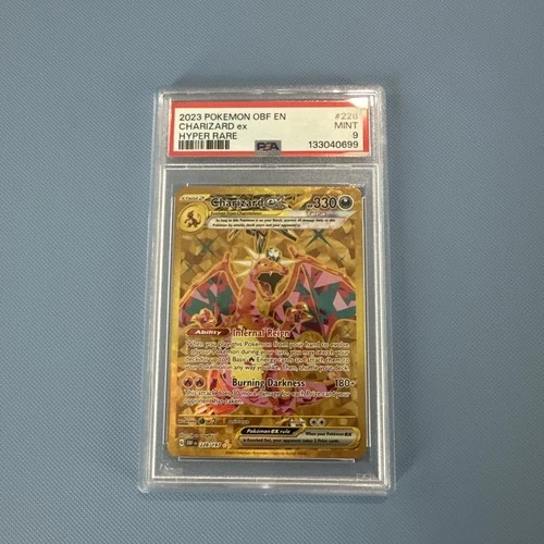 Charizard ex 228/197 SV03: Obsidian Flames Holo PSA 9
