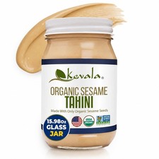 Organic Sesame Tahini 15.98 Ounce Pack of 1 Organic Sesame Seed Paste Butter