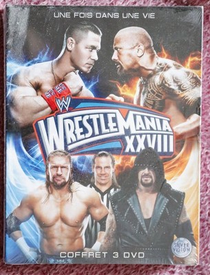 Wrestlemania XXVIII Silver Vision 3 DVD