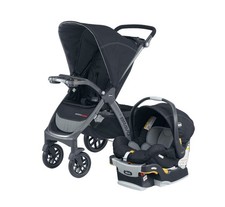 Chicco Bravo Sport 3-in-1 Trio Travel System Stroller Car Seat Iron New