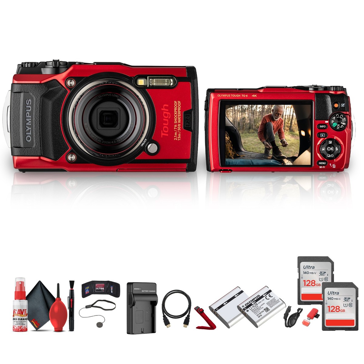 Olympus Tough TG-6 Digital Camera Bundle | eBay