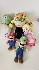 Nintendo Super Mario Plush - Lot Of 7