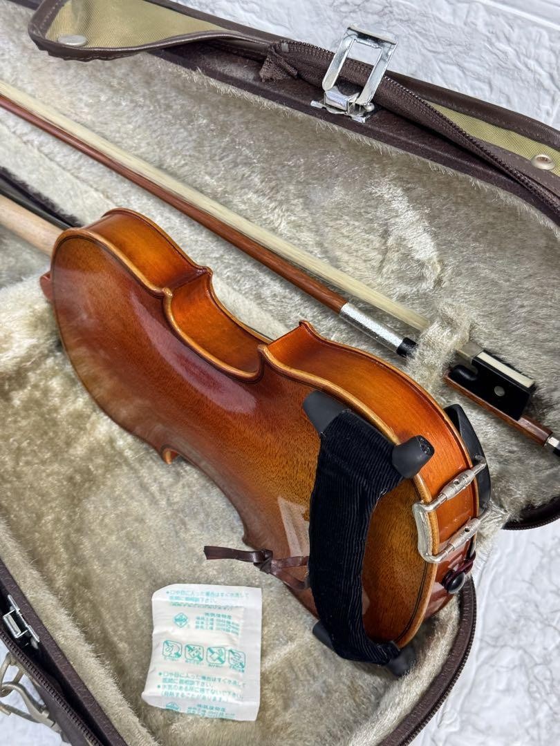 SUZUKI 鈴木 バイオリン No.200 1/8 1995 ケース&弓 付き Suzuki Violin No.200 1/8 Size 1995 Model with Case and Bow