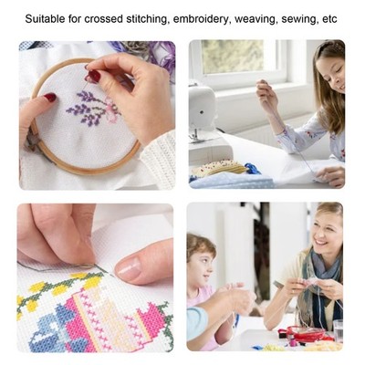 6 Pcs Embroidery Magnetic Thread Bobbin Prevent Yarn Tangling Thread Bobbin