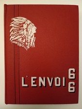 1966 Yonkers Roosevelt High School Yearbook L'envoi New York NY