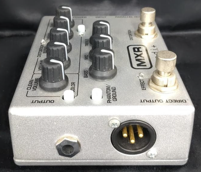 MXR M80 Bass D.I.+ Japan Limited Model Silver Color Preamp Effect