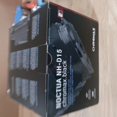 Noctua NH-D15 chromax.Black Dual Tower CPU Cooler