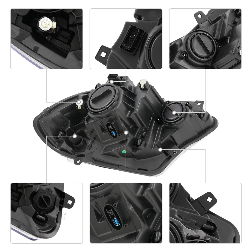 Xenon/HID Headlight For 14-18 Freightliner/Mercedes Sprinter 2500 3500 Passenger Foto 4 de 4