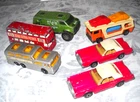 Lot of 6 Vintage Matchbox Lesney ENGLAND