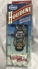 Rare Thinkfun Houdini Brainteaser Game World's First 40 Challenge Escape Puzzle