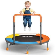3FT Foldable Trampoline for Kids - 36  Mini Small Trampoline with Handle B