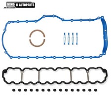 Fits 1987-2001 Jeep Cherokee 4.0L 1971-06 Jeep Wrangler 4.0L Oil Pan Gasket Kit