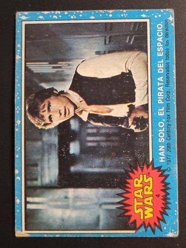 1977 Topps Mexico Star Wars #4 — Raw