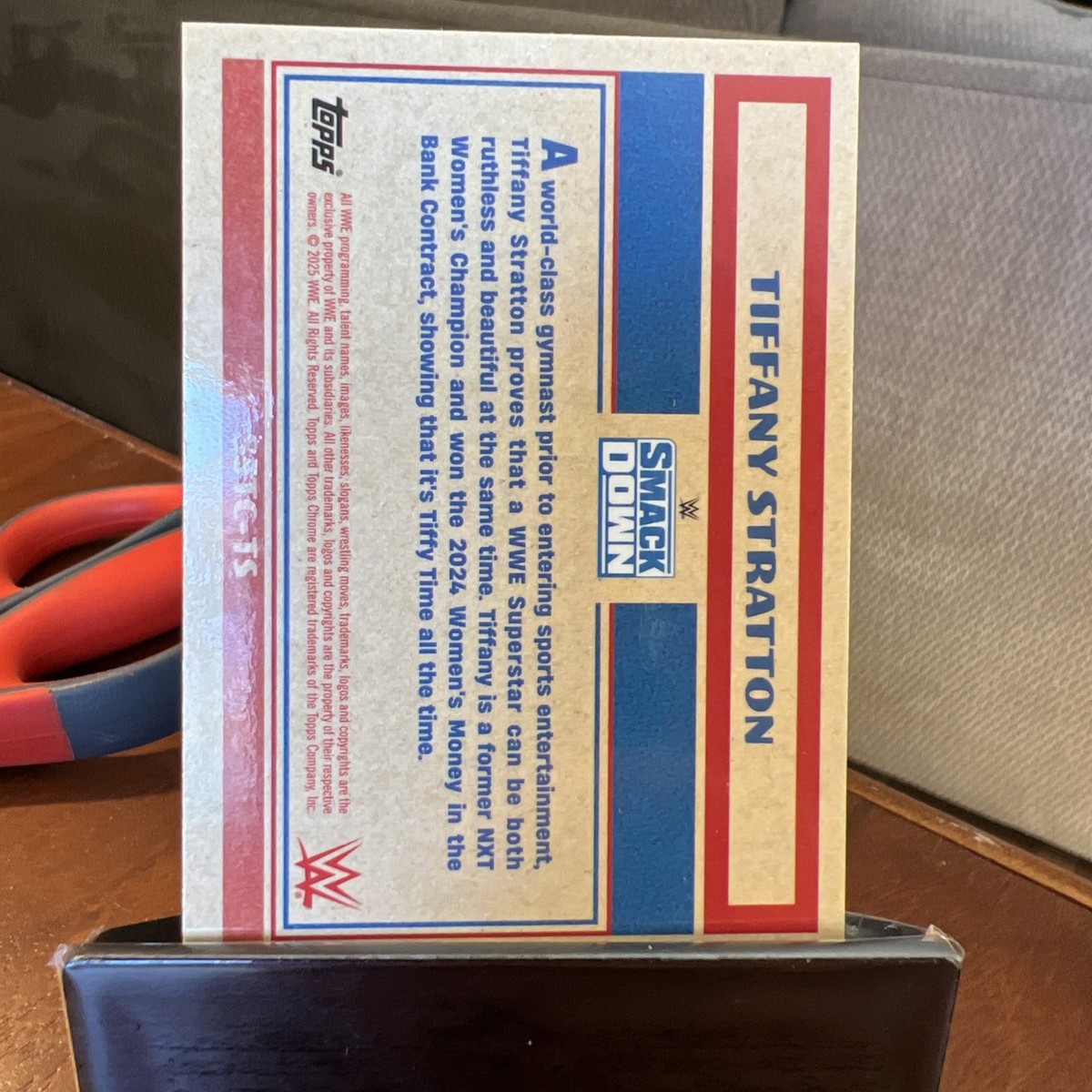 2025 Topps Chrome WWE - 1985 Topps Current Tiffany Stratton #85TC