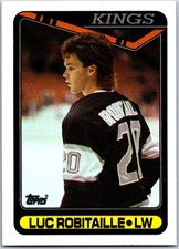 1990-91 Topps #209 Luc Robitaille