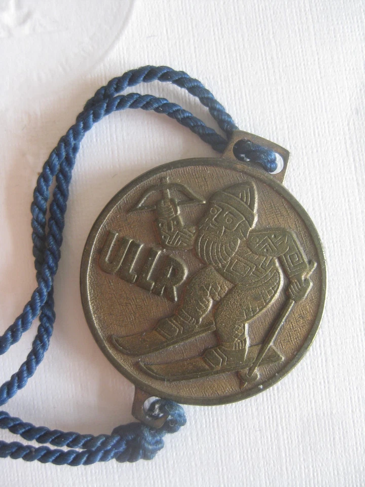 alter Vorkrieg ULLR Riesengebirge Spindelmühle Spindlermühle Schlesien Amulett - Bild 4 von 4