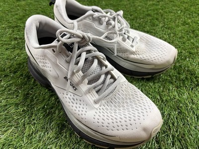 Brooks Trace 3 Womens Size 8.5 White Black Gray Athletic Running Shoes Sneakers