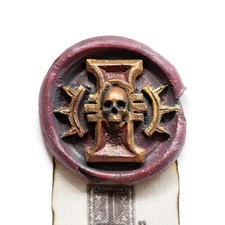 Inquisitor Purity Seal - Gold /Magnet/ Wargames Cosplay