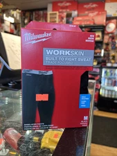 Milwaukee Men's Medium Black Workskin Thermal Underwear Base Layer Pants