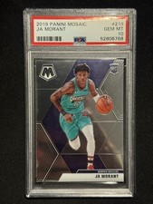 2019 Panini Mosaic JA MORANT Rookie RC Gem Mint PSA 10
