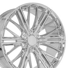 4pcs Cv72 Chrome 22x9.5 Zl1 Wheels 6x139.7 18et Fits Chevy Gmc Cadillac 4pcs Cv72 Chrome 22x9.5 Zl1 Wheels 6x139.7 18et Fits Chevy Gmc Cadillac
