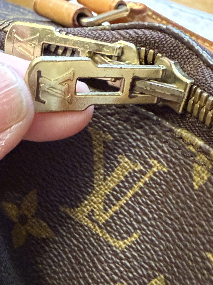 Bolso de Mano Louis Vuitton Alma PM Monograma Lona Cuero Auténtico De Colección 1994 Foto 2 de 4