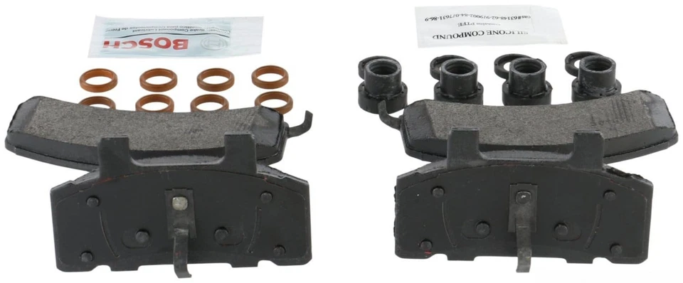 Pastillas de freno delanteras BOSCH para camioneta Chevrolet K1500 1991 BE368H Foto 3 de 4