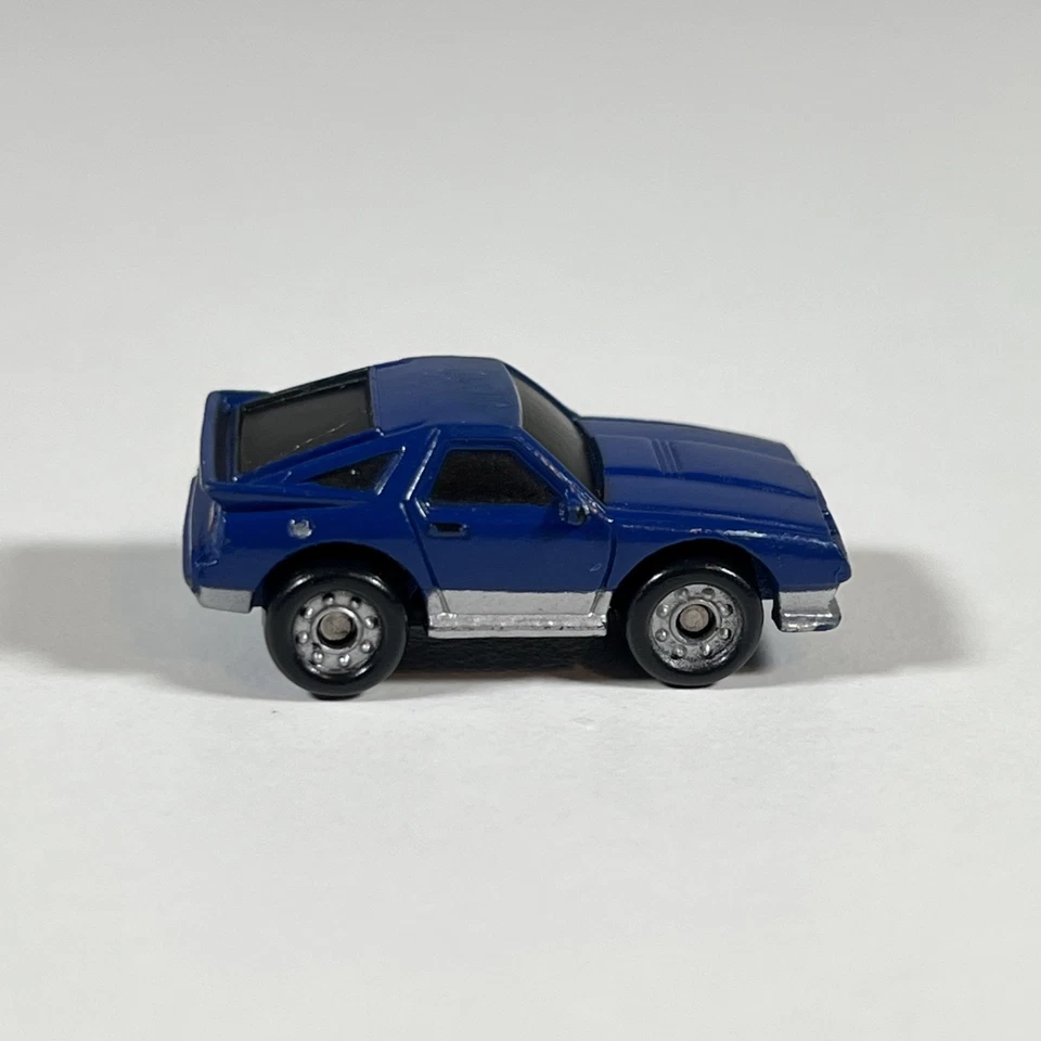 Micro Machines 1980s Galoob 1969 Dodge Daytona Blue Vintage Muscle Car d5 - Image 4 of 4