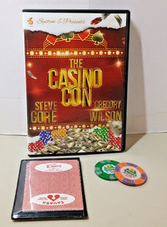 The Casino Con by Steve Gore & Gregory Wilson. With DVD.