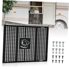 Aluminum RV Entry Screen Door Protector for Dogs, RV Door Camper Screen Door