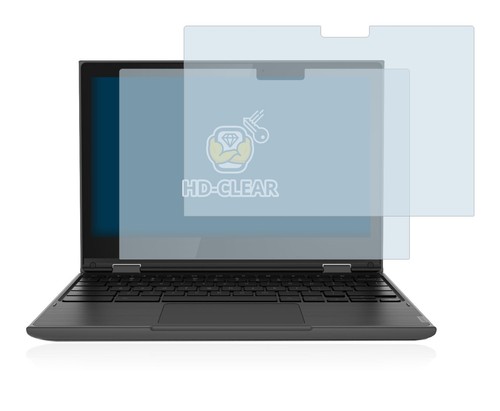 2x Display Schutz Folie für Lenovo 300e (2. Gen.) Zubehör Transparent - Bild 2 von 6
