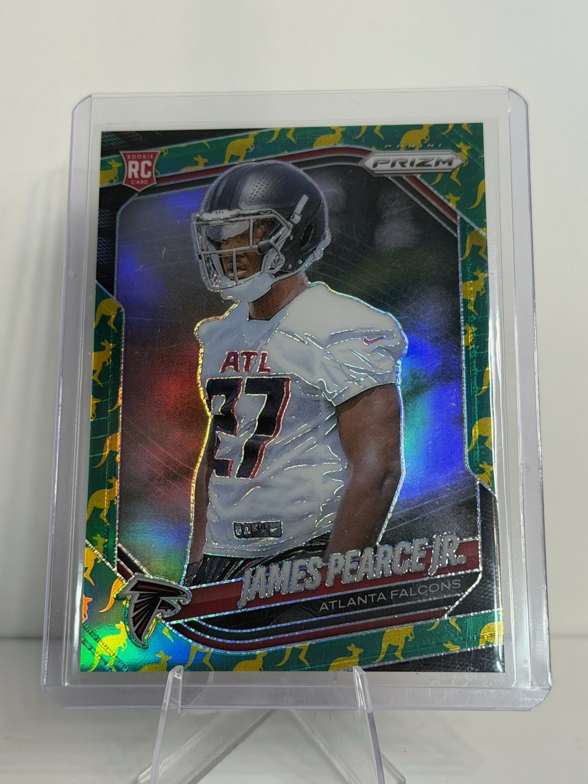 2025 Panini Football Prizm James Pearce Jr. Kangaroo /61 #364 RC Atlanta Falcons