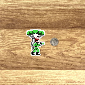 Bionic Commando Magnets Nintendo NES Pixel Art 37 Magnet Pack