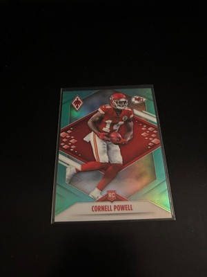 Cornell Powell 2021 Phoenix Teal /150 RC Chiefs 142