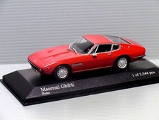 1/43 Minichamps Maserati Maserati Ghibli 1969 Red Age14+