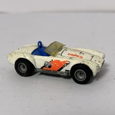 1982 Hot Wheels '65 Ford Shelby Cobra Cal Customs Real Riders White #7 -Malaysia