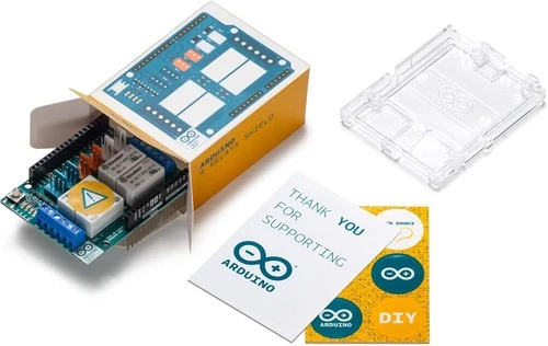 Arduino a000110 4 Relais Shield für Elektronik & Messtechnik