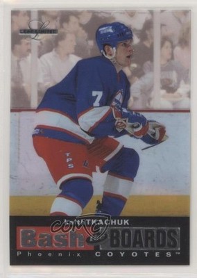 1996-97 Leaf Limited Bash the Boards 1116/3500 Keith Tkachuk #5 fm0