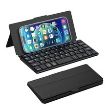 Universal Bluetooth Keyboard for Samsung Galaxy Z Fold, iPad mini 7 2024 Black