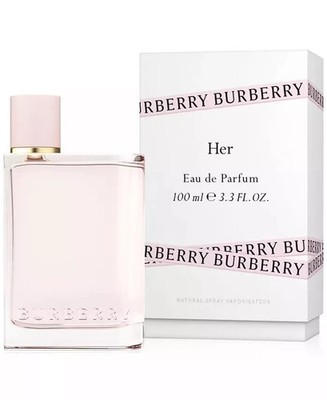 Burberry Her Eau De Parfum Perfume Spray for Women 100 ml / 3.3 oz