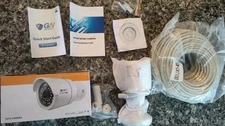 GW Security 4MP 3.6mm Outdoor Indoor Security Camera GW4537IP New W 100ft Cable