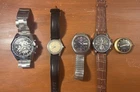 Vintage Watch Lot Timex UFO, Seiko Electronic