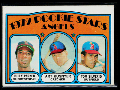 1972 Topps Set-Break #213 Angels 1972 Rookie Stars (Billy Parker) RS, RC, VGEX