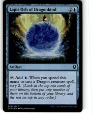 Lapis Orb of Dragonkind Commander Legends: Battle for Baldur's Gate Foil MTG