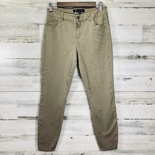 Tommy Hilfiger Womens Tan Madison Skinny Ankle Pants Size 6