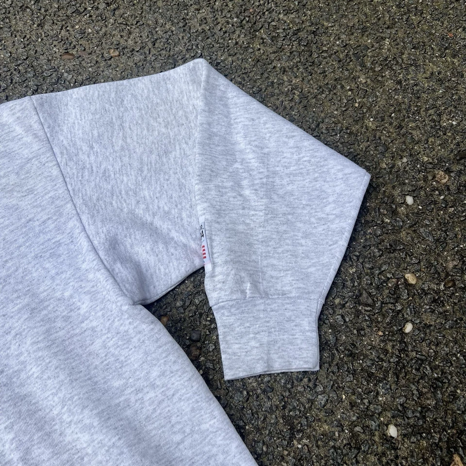 Vintage USA Delta Men’s Grey 1994 Soccer World Cup XXL Jumper - Image 4 of 4