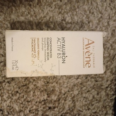 Avene Hyaluron Activ B3 Concentrated Plumping Serum 1 fl. oz. NEW IN BOX 01/2027