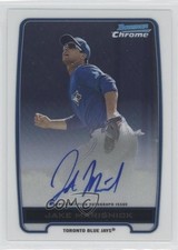 2012 Bowman Chrome Prospects Auto Jake Marisnick #BCA-JM Auto 2d9