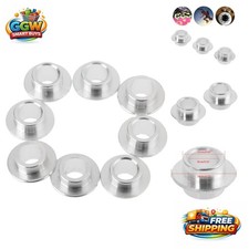 8 Inline Skate Bearing Spacers - Aluminum 8mm Bushings for Men  Women Skaters